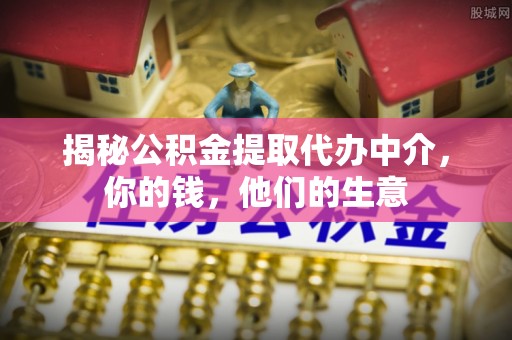 金凤揭秘公积金提取代办中介，你的钱，他们的生意