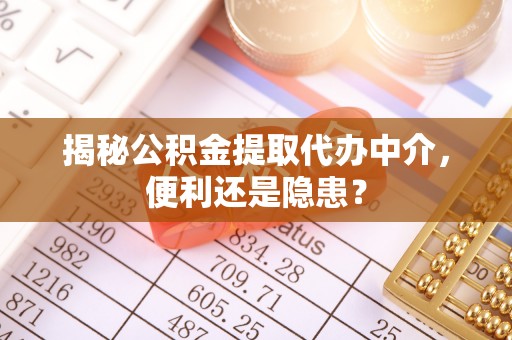 金凤揭秘公积金提取代办中介，便利还是隐患？