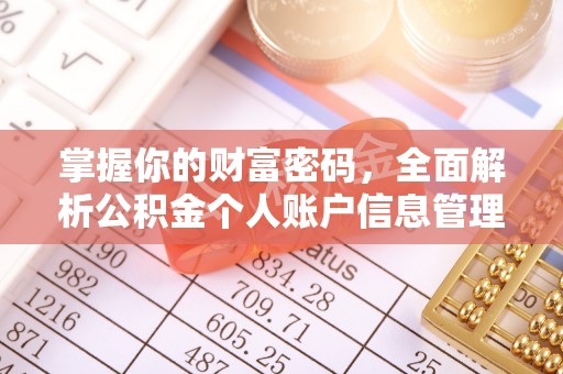 金凤掌握你的财富密码，全面解析公积金个人账户信息管理