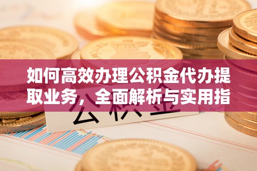 金凤如何高效办理公积金代办提取业务，全面解析与实用指南