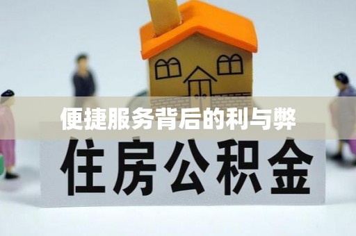 金凤便捷服务背后的利与弊
